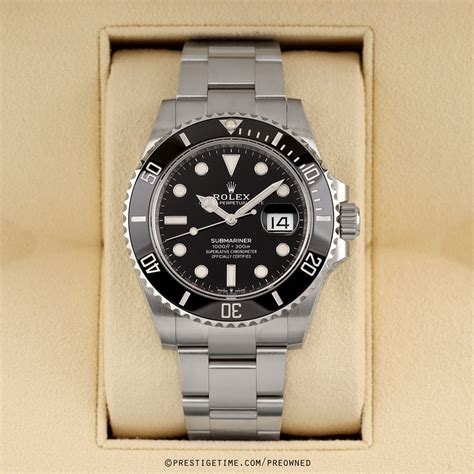 rolex submariner date wartezeit|pre owned rolex submariner date.